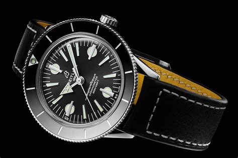 montre breitling homme vintage|breitling divers watch superocean.